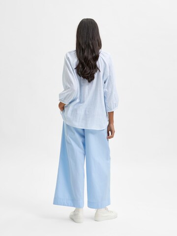 SELECTED FEMME Bluse 'ALBERTA' in Blau