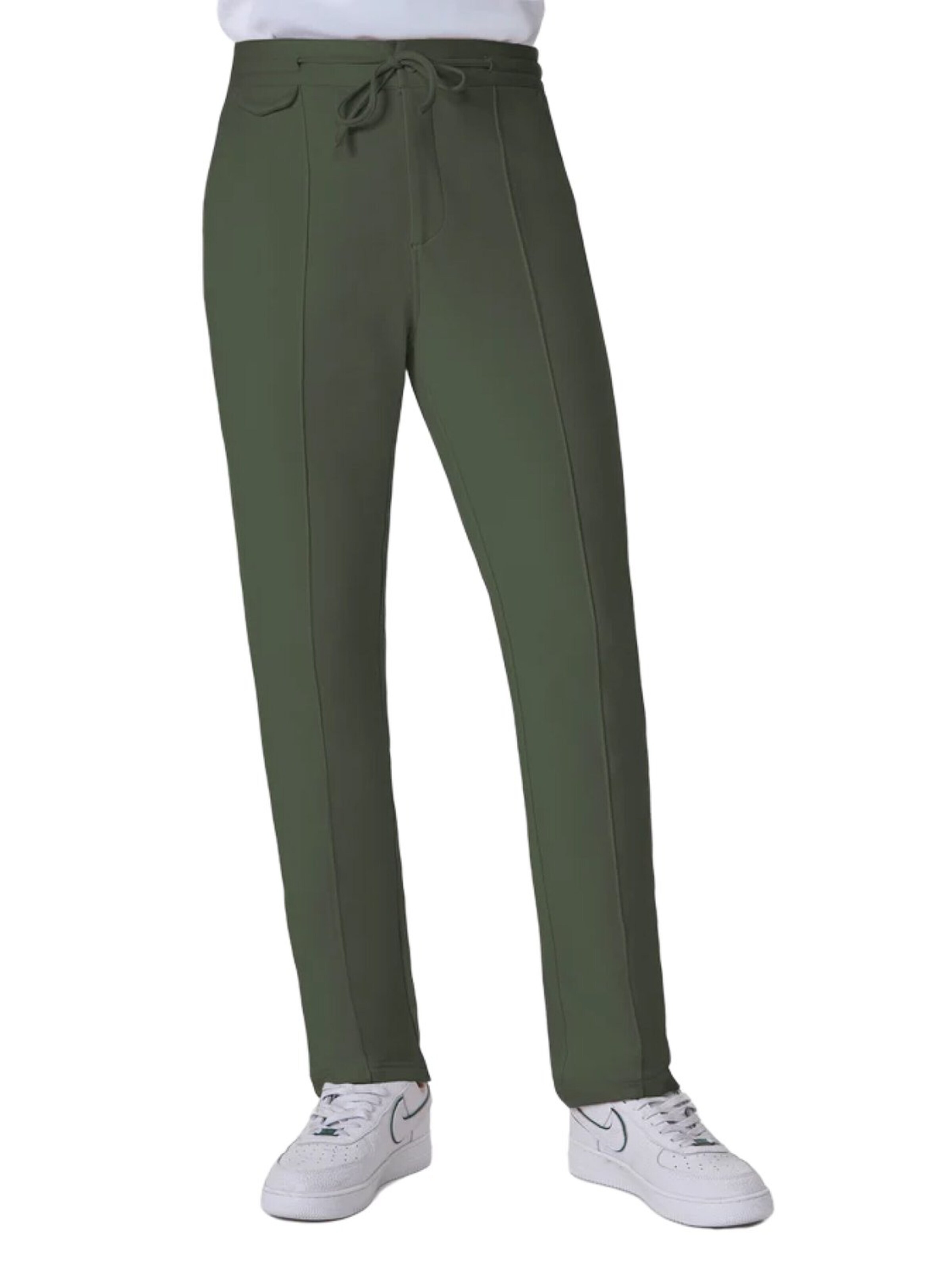 UNIQVIBE Regular Broek in Groen