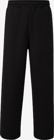 Pantalon QS en noir : devant