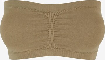 Urban Classics Bandeau Top in Grau: predná strana