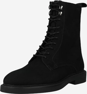 VAGABOND SHOEMAKERS Lace-Up Ankle Boots 'ALEX' in Black: front