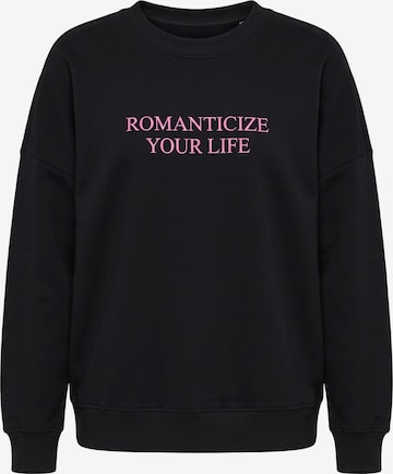 Studio Untold Sweatshirt in Schwarz: Vorderseite