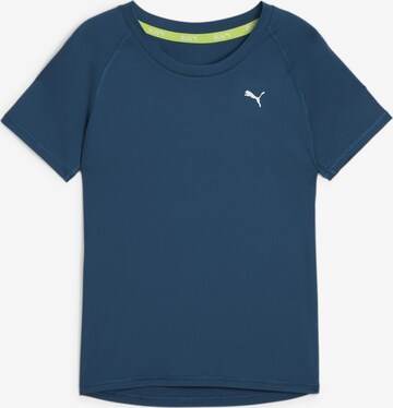 T-shirt fonctionnel PUMA en bleu : devant