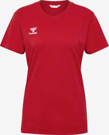 Hummel Performance Shirt 'Go 2.0' in Red: front