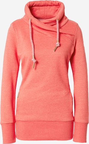 Ragwear Sweatshirt 'NESKA' in Red: front