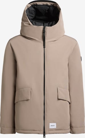 Veste d’hiver 'Oreg' khujo en beige : devant