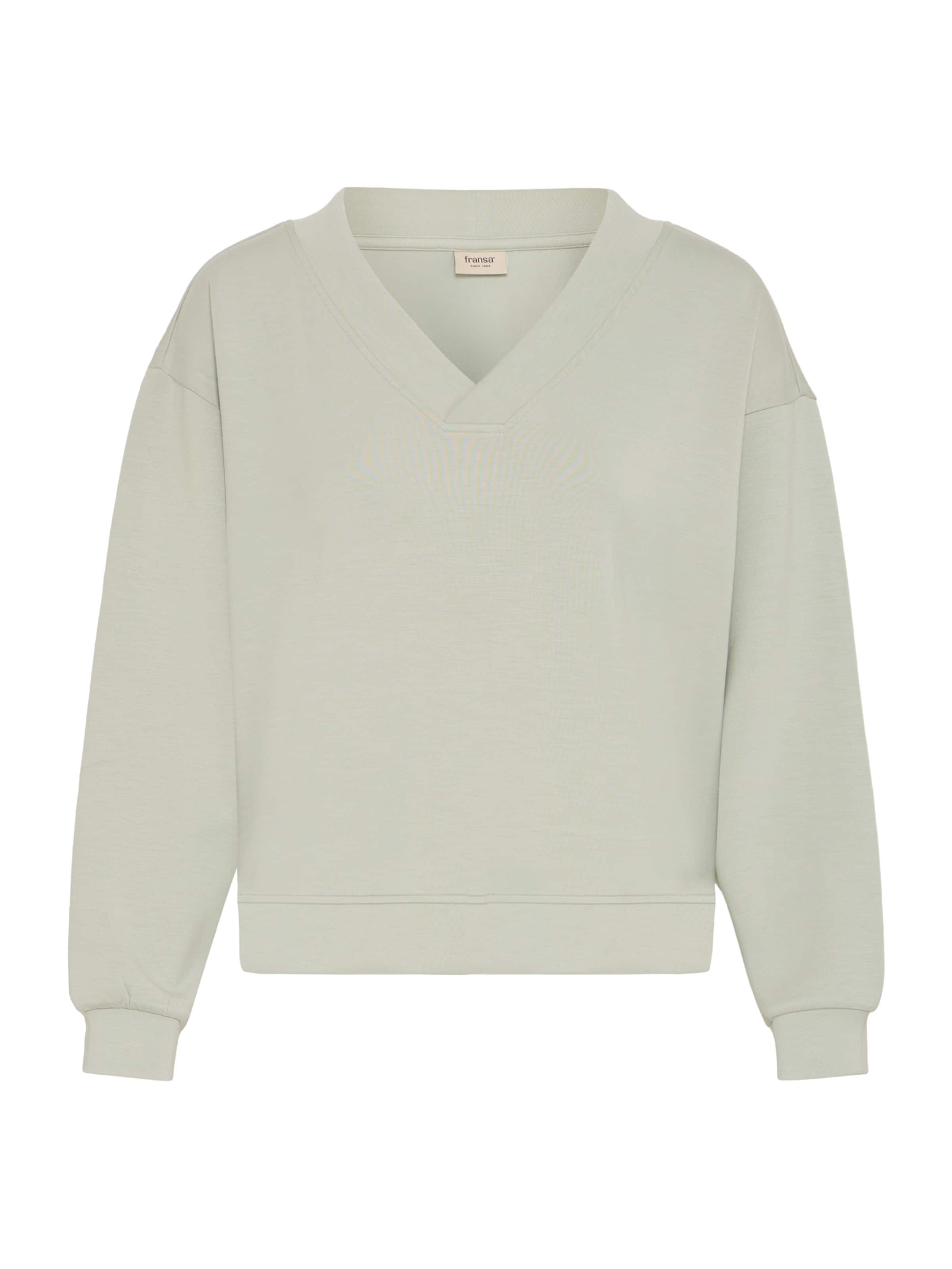 Felpa 'FRAURORA' di Fransa in grigio: frontale