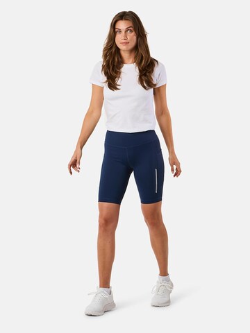 SWEDEMOUNT Skinny Sporthose 'Core'‌‌‌‌‌‌‌‌‌ in Blau
