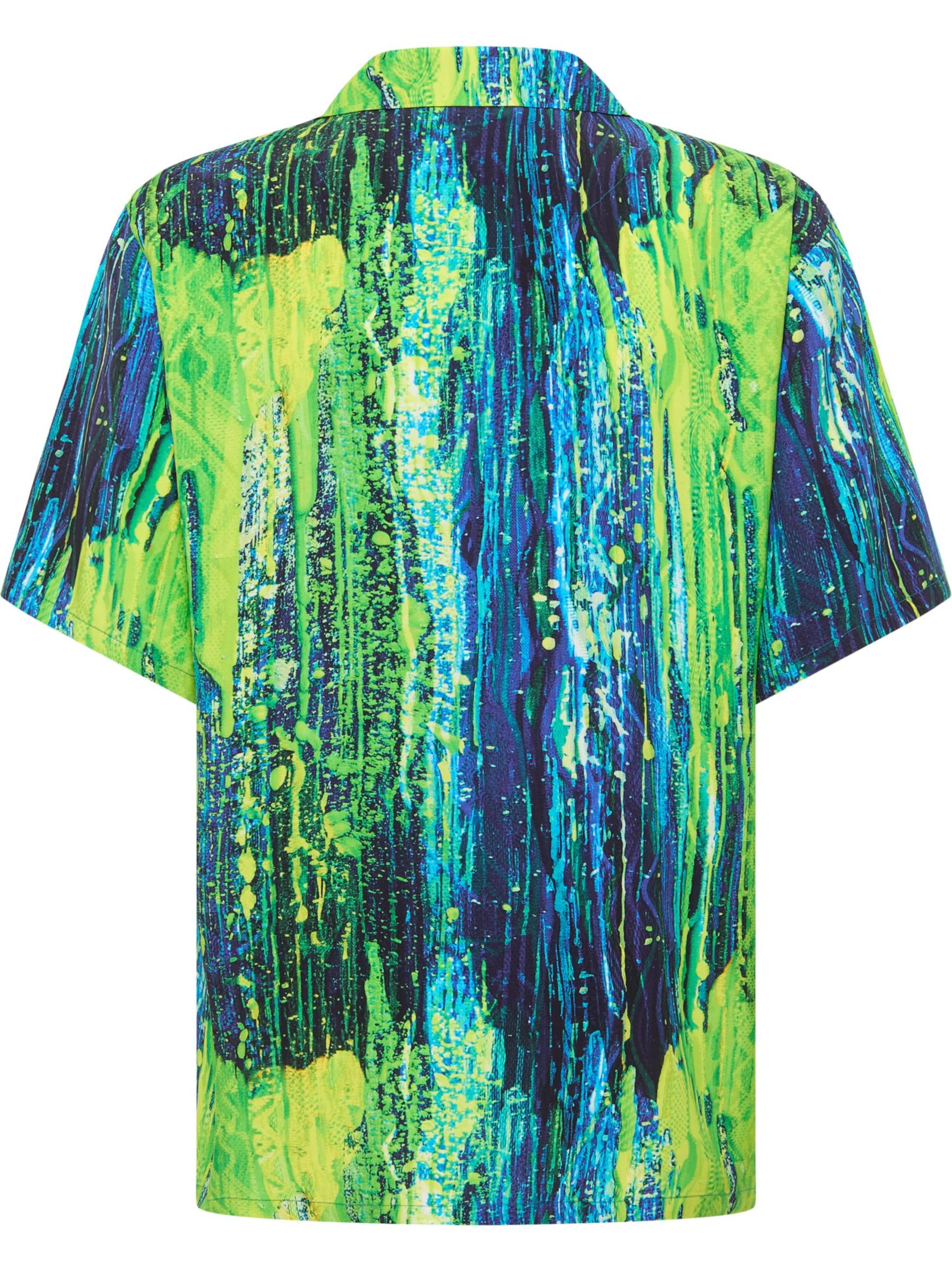 Carlo Colucci Regular fit Button Up Shirt 'Fasoli' in Mixed colours