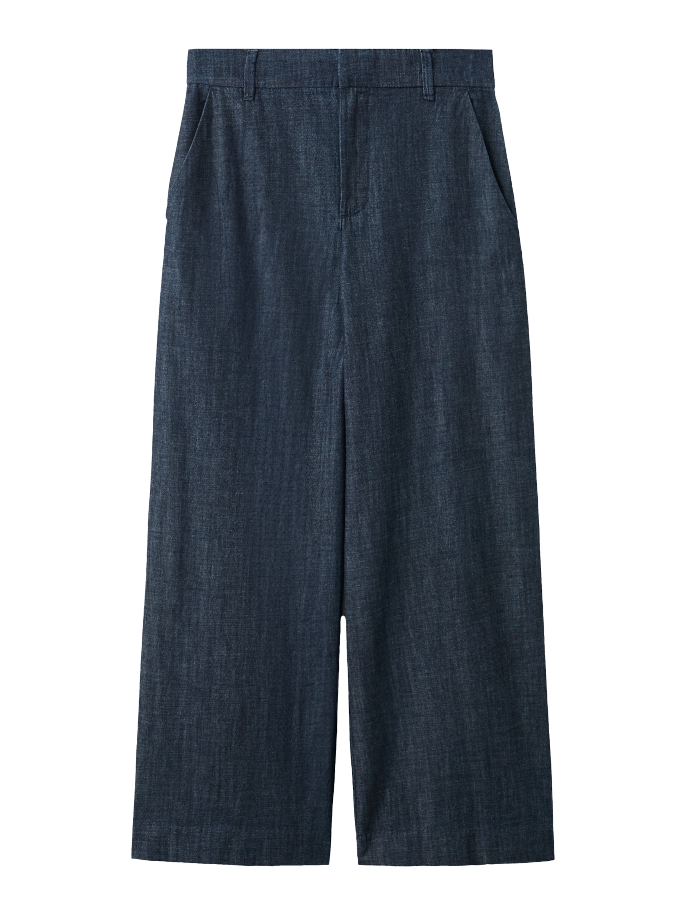 MANGO Loosefit Broek 'Nina' in Blauw: voorkant