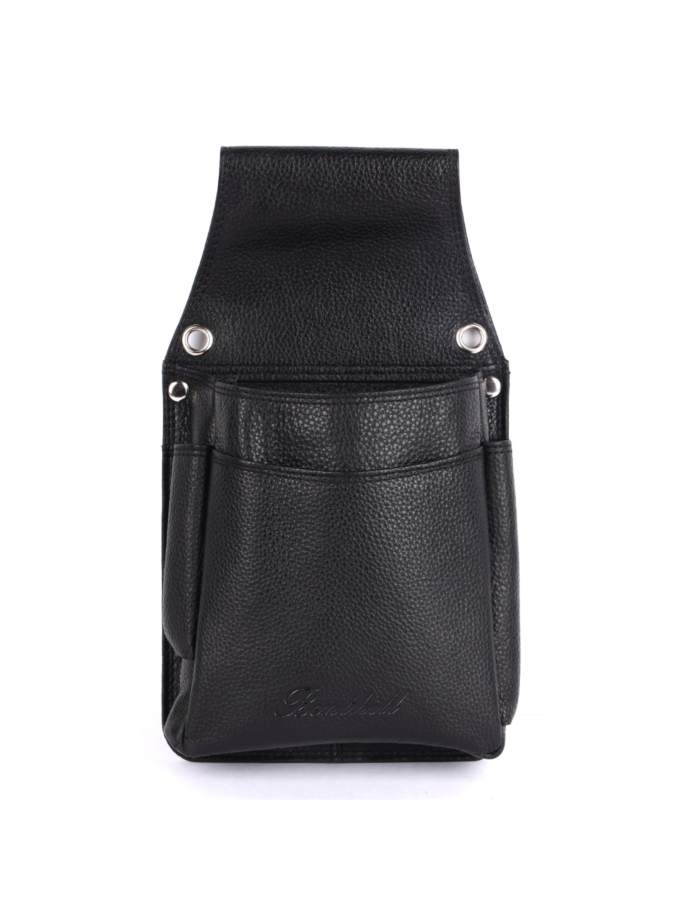 Benthill Portemonnaie 'Kellnerbörse'‌‌‌‌‌‌‌‌‌ in Schwarz: Vorderseite