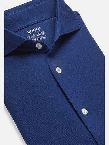 Boggi Milano Regular fit Overhemd in Blauw