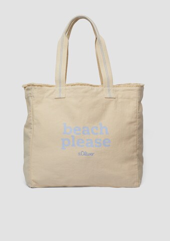 s.Oliver Shopper in Beige: voorkant