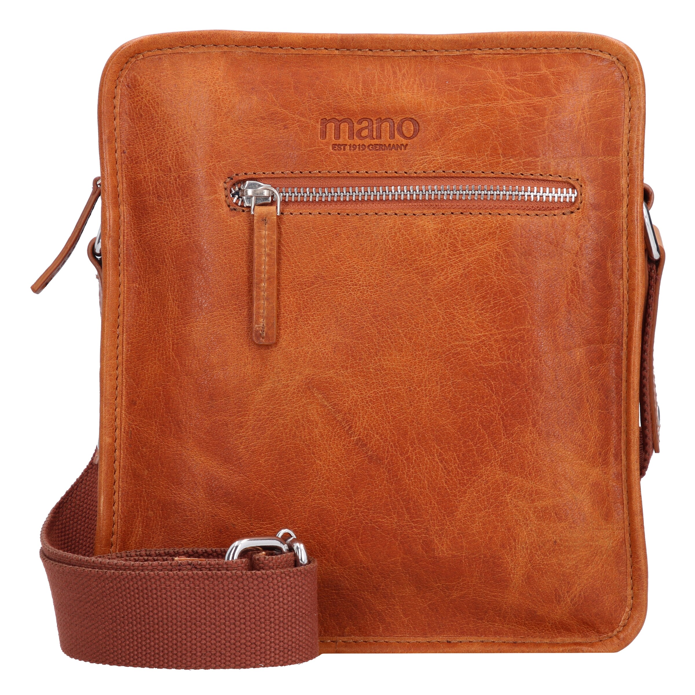 mano Crossbody bag in Brown: front