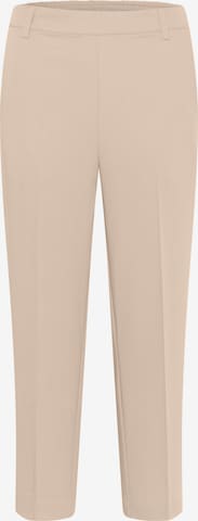 Kaffe Pleated Pants 'Sakura' in Beige: front