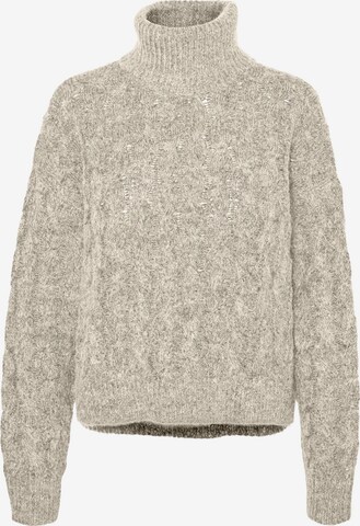 VERO MODA Trui 'TILLY' in Beige: voorkant