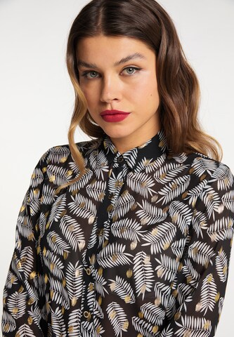 faina Blouse in Zwart