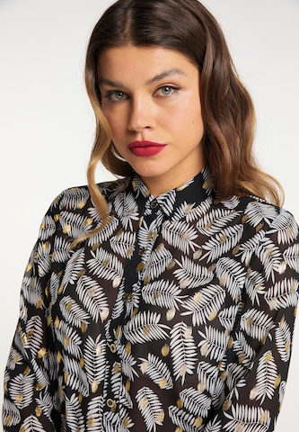 faina Blouse in Zwart