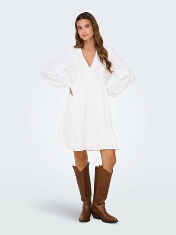 ONLY Šaty 'ONLHARVEY' - Biela: predná strana