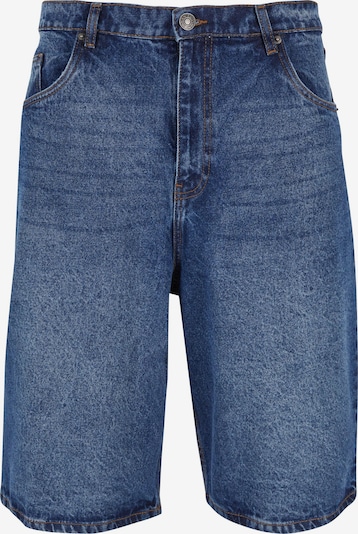 Urban Classics Pantalon '90's' en bleu denim, Vue avec produit