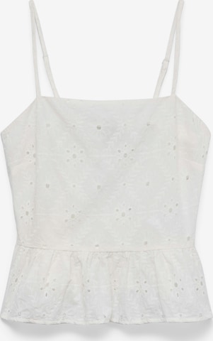 balta VERO MODA Palaidinė be rankovių 'VMELIZA': priekis