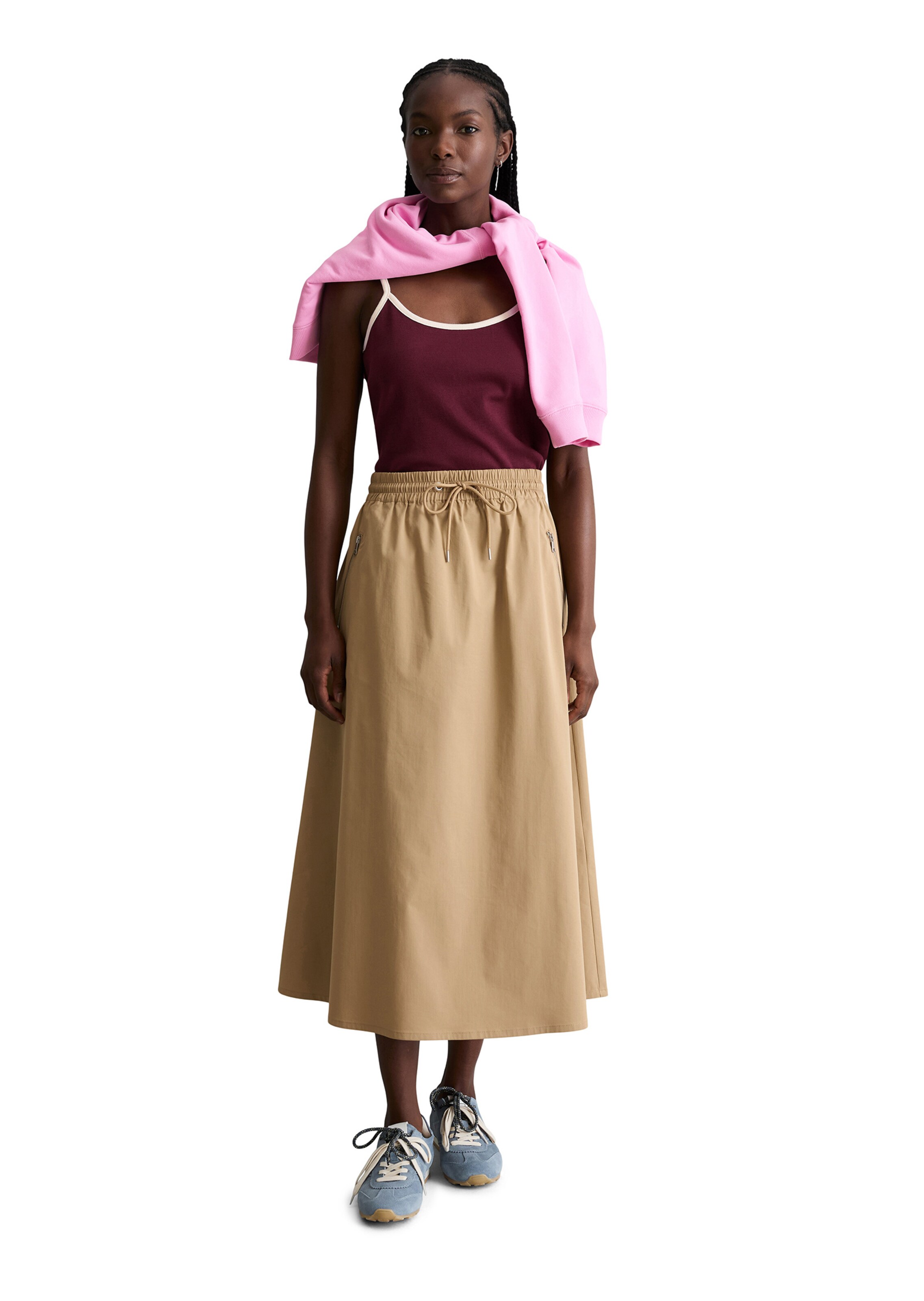 Marc O'Polo DENIM Skirt in Beige