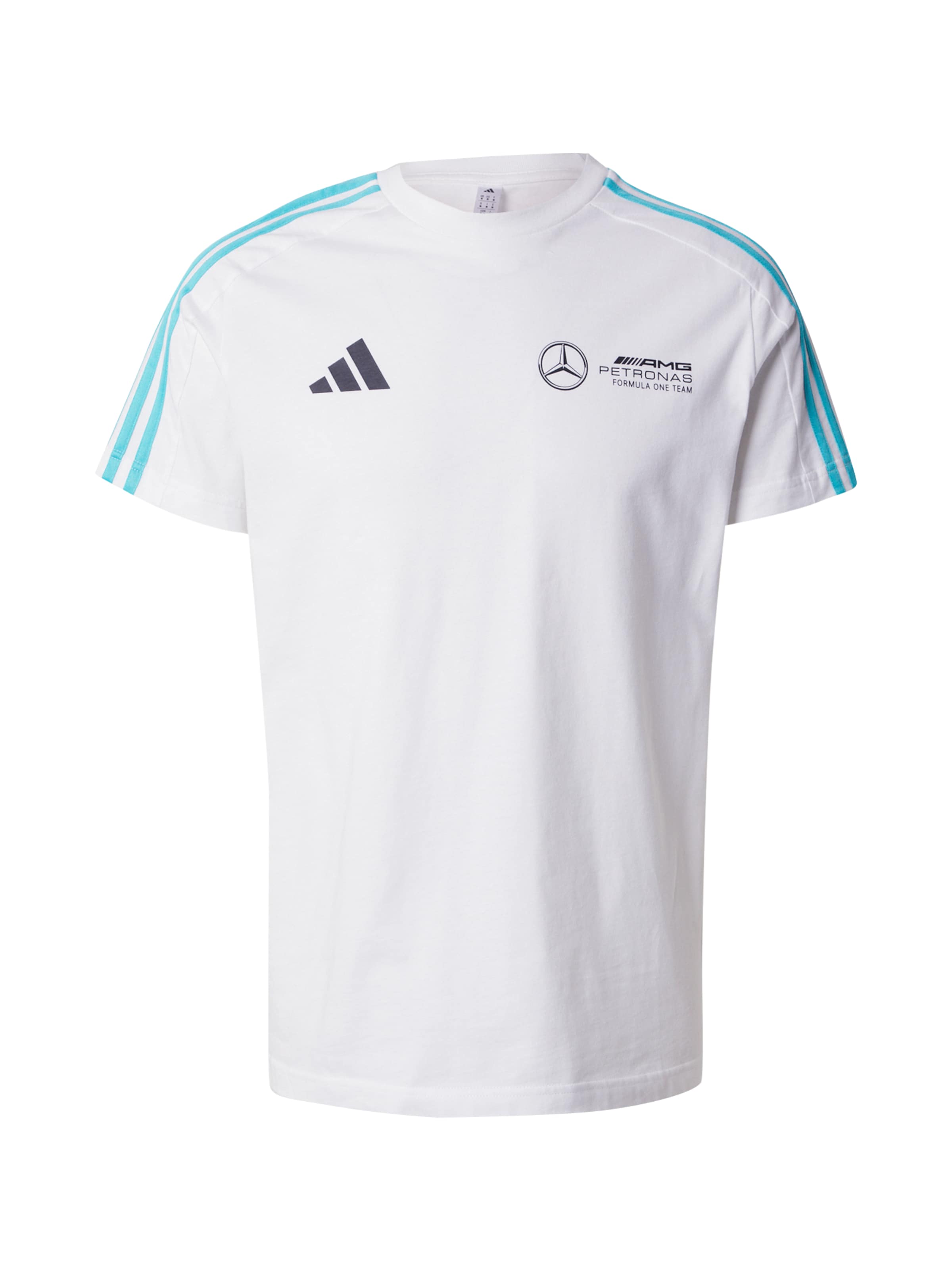 ADIDAS PERFORMANCE Funktionsshirt 'Mercedes - AMG Petronas Formula One Team' in Weiß: Vorderseite