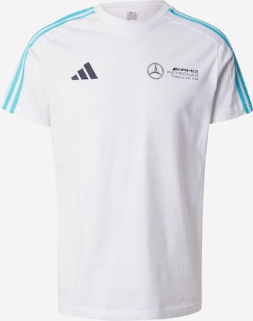 T-Shirt fonctionnel 'Mercedes - AMG Petronas Formula One Team' ADIDAS PERFORMANCE en blanc : devant
