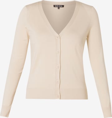 BASE LEVEL Knit Cardigan in Beige: front