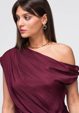Ombre Blouse in Lila