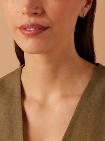 Lucardi Piercings in Goud: voorkant