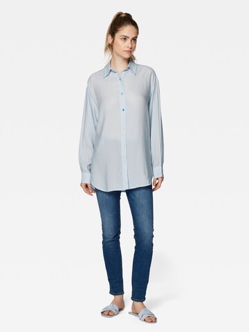 Mavi Bluse in Blau