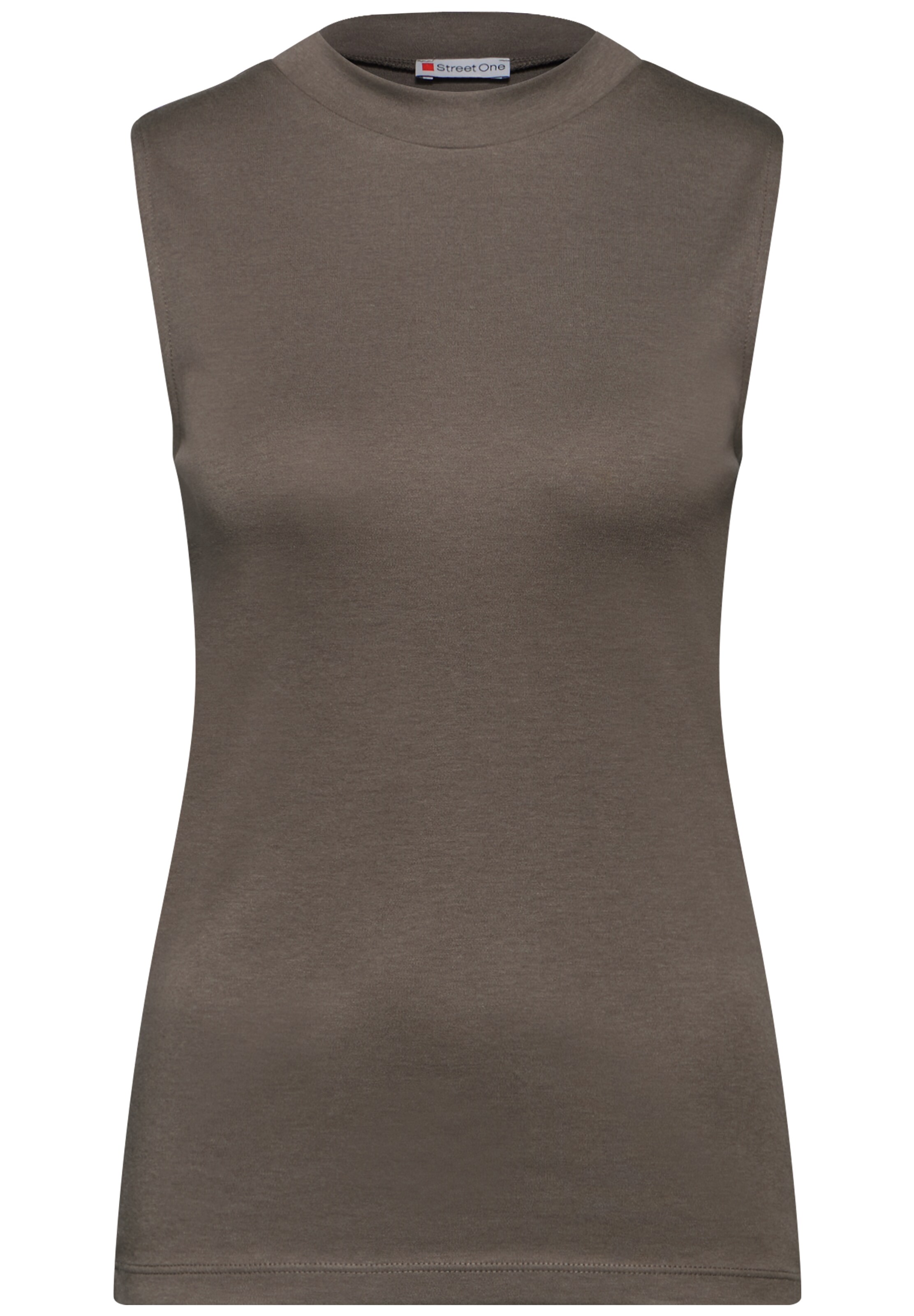 STREET ONE Top in Brown: front