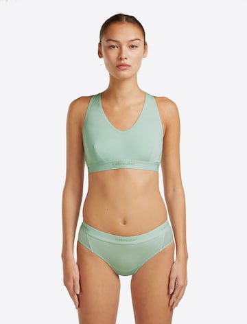 ICEBREAKER Bustier Sportmelltartók '6D48' - szürke: elől