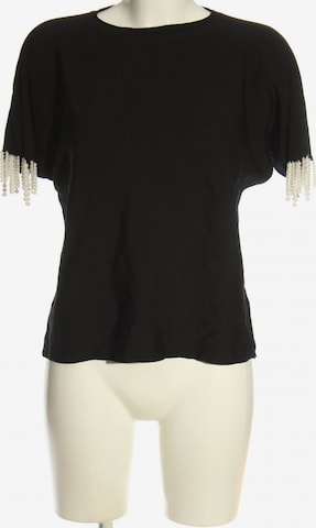 Beauty Women Kurzarm-Bluse in S in Black: front