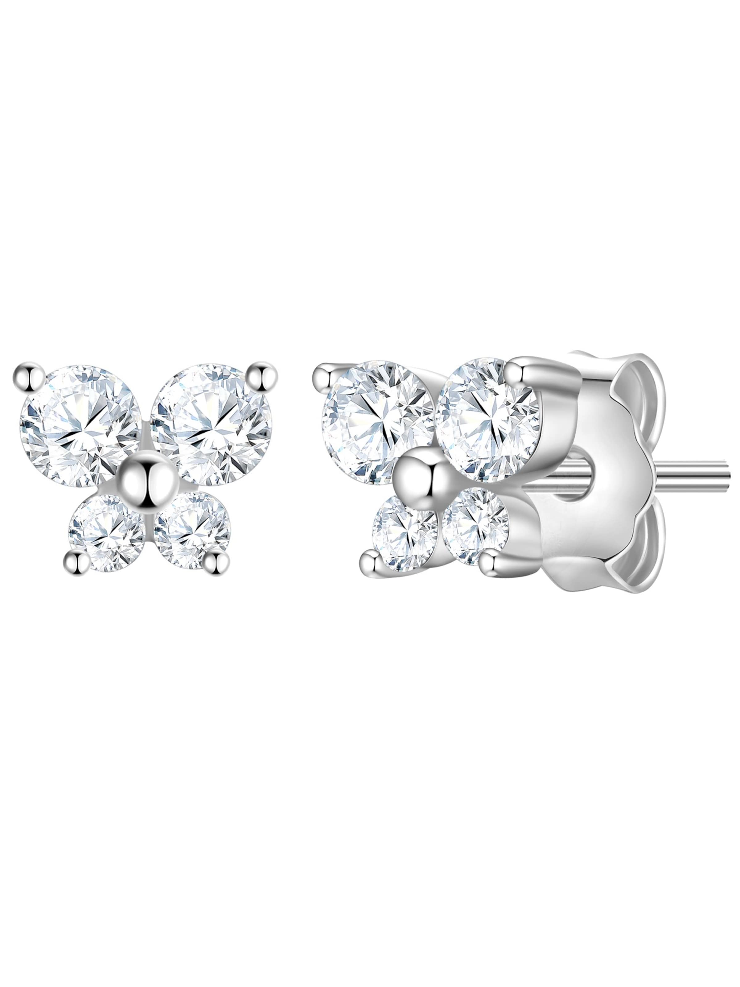 Glanzstücke München Ohrstecker in Silber: Vorderseite