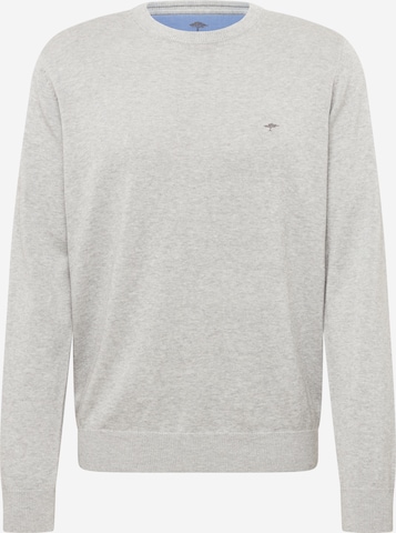 FYNCH-HATTON Regular Fit Sweatshirt in Grau: predná strana