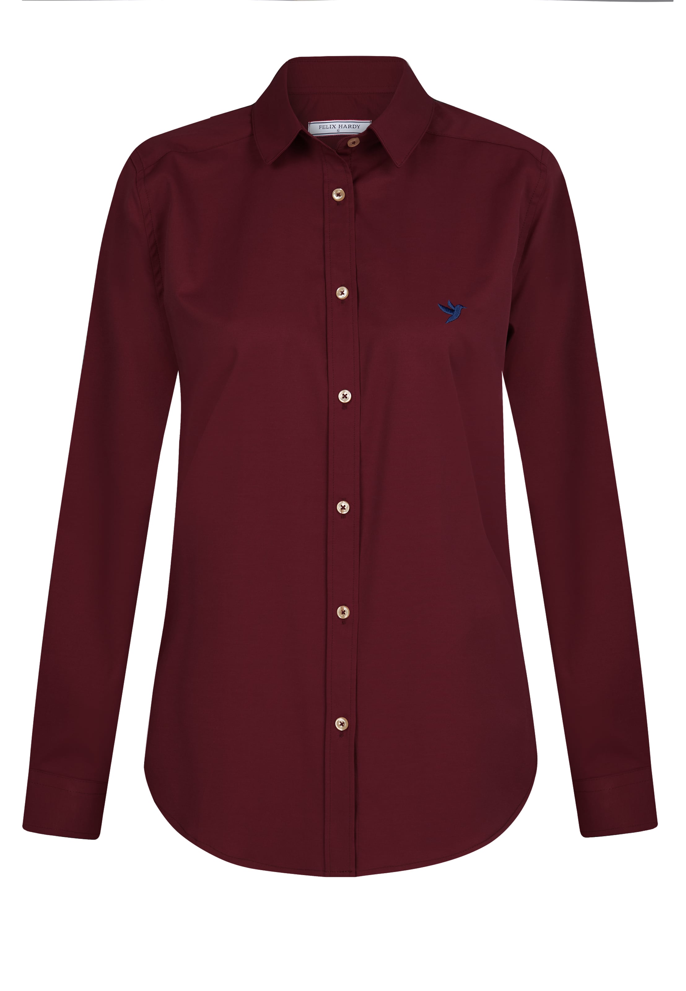 Camicia da donna di Felix Hardy in rosso: frontale