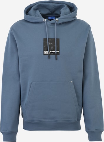KARL LAGERFELD JEANSSweater majica - plava boja: prednji dio