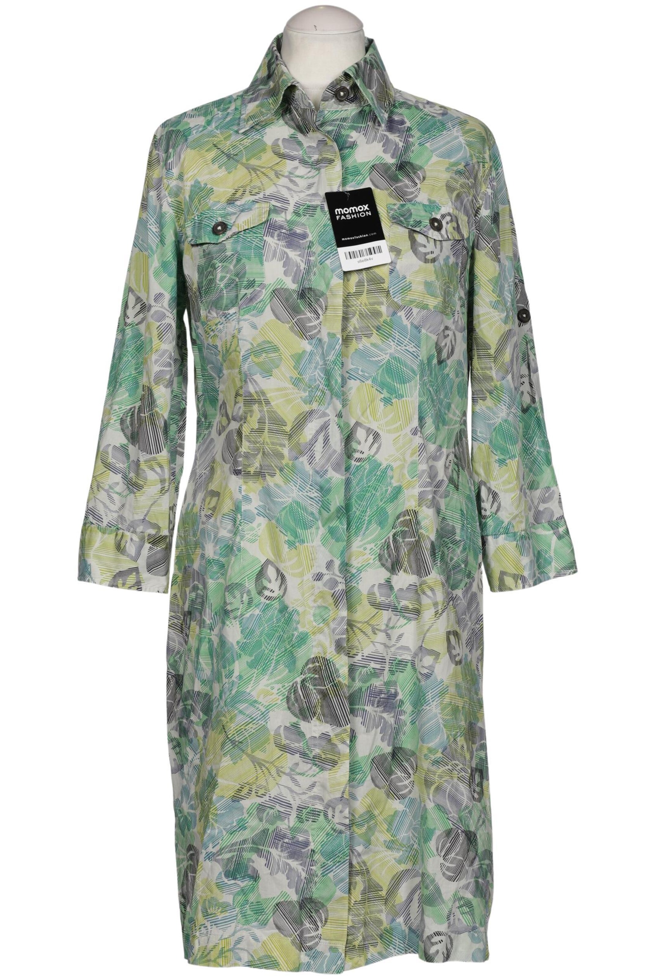 0039 Italy Bluse M in Mischfarben: Vorderseite