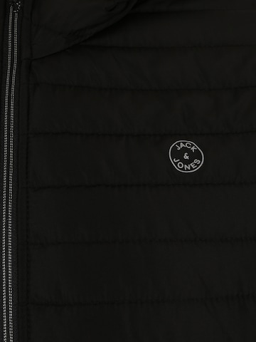 Jack & Jones Plus Prehodna jakna 'EMULTI' | črna barva