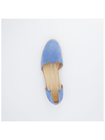 Ballerines à lanières Paul Green en bleu