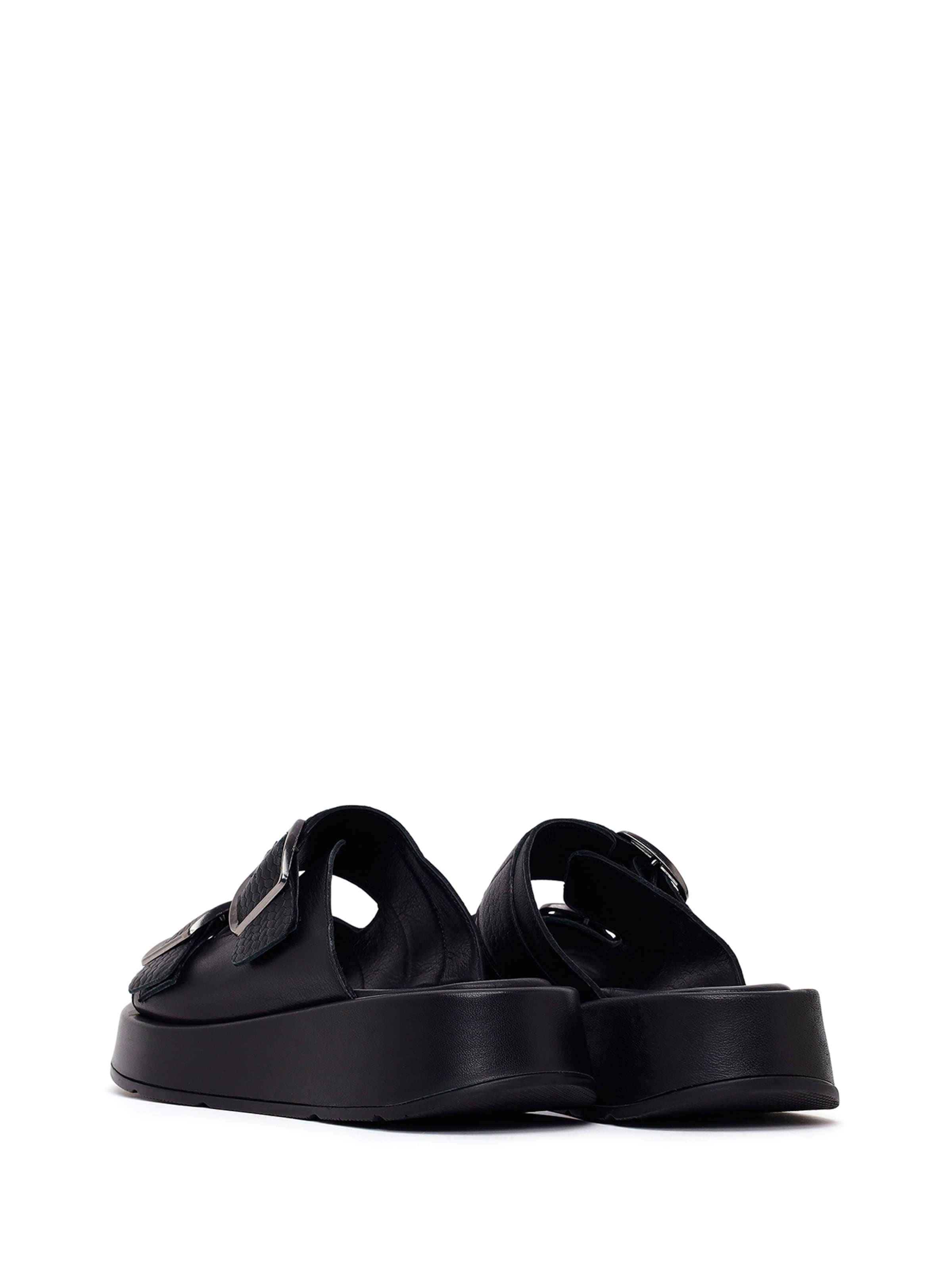Derimod - Zapatos abiertos en negro