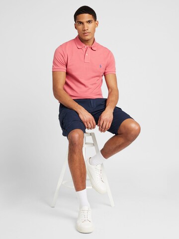 Polo Ralph Lauren Klasický střih Tričko – pink