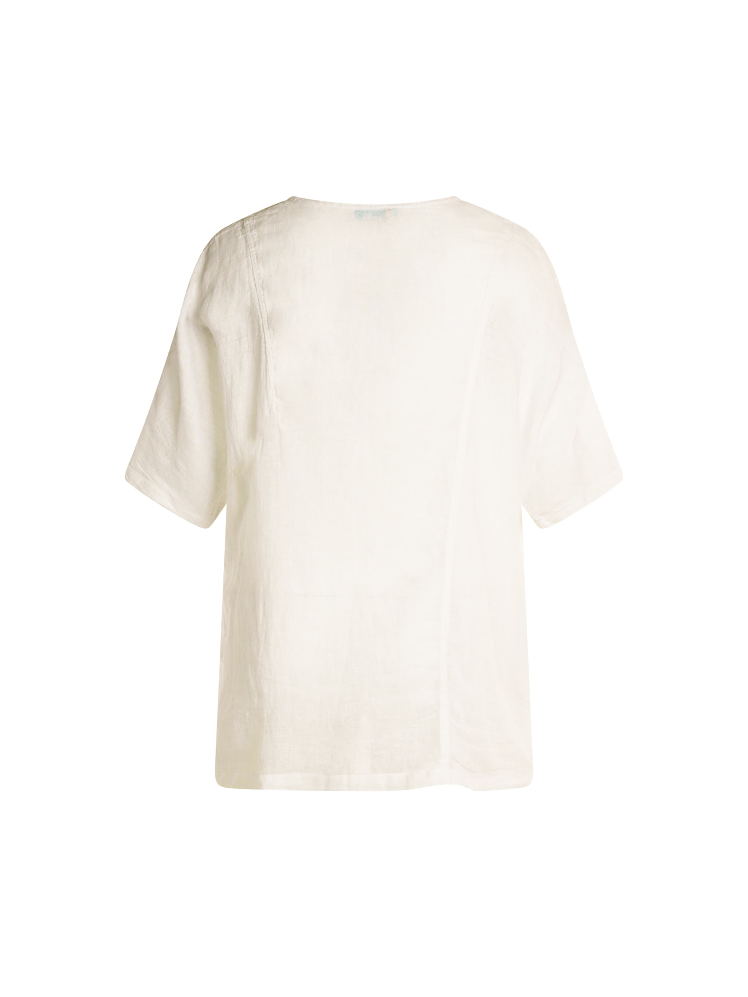 Haris Cotton Blouse 'Curve' in Beige