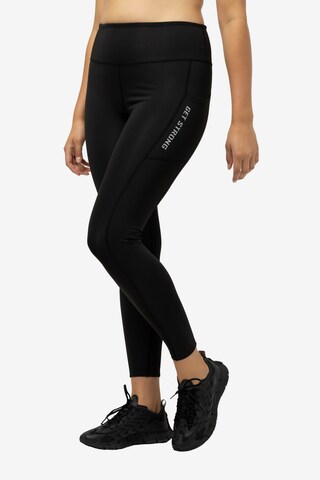 Studio Untold Skinny Leggings in Zwart: voorkant