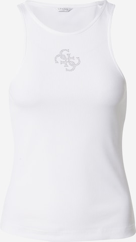 Top 'GUENDALINA' di GUESS in bianco: frontale