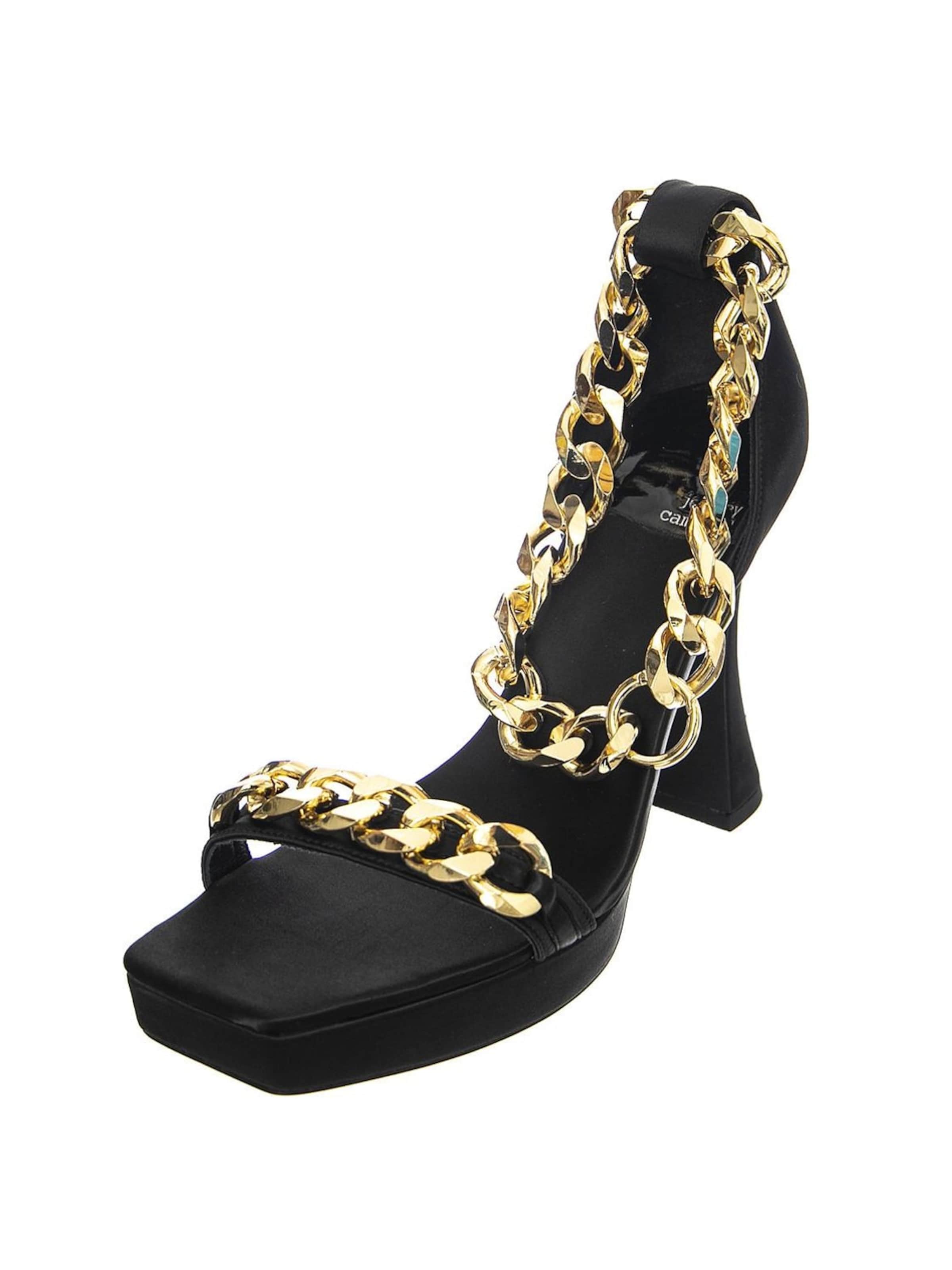Jeffrey Campbell Sandały 'Silverlake' w kolorze czarny: przód