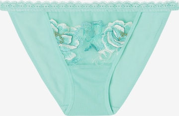 INTIMISSIMI Panty 'EMERALD FLOWER' in Green: front