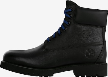 juoda TIMBERLAND Suvarstomieji batai 'HERITAGE 6 INCH': priekis